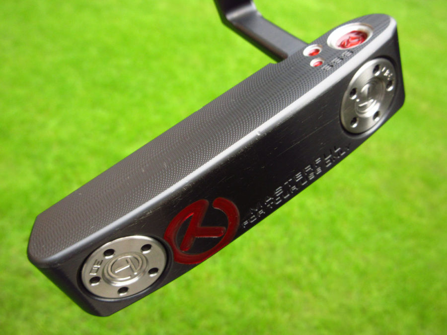 scotty cameron tour only black sss masterful tourtype circle t putter with top line and black shaft golf club