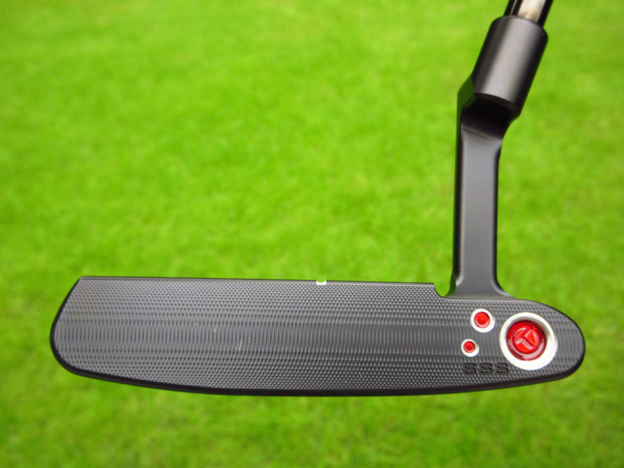 scotty cameron tour only black sss masterful tourtype circle t putter with top line and black shaft golf club