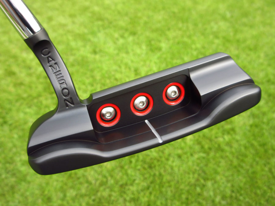 scotty cameron tour only black t10 newport 1.5 teryllium buttonback circle t putter golf club