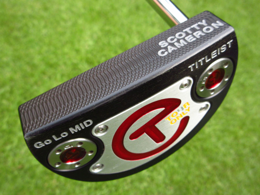 scotty cameron tour only deep milled black sss golo mid heavy circle t putter golf club