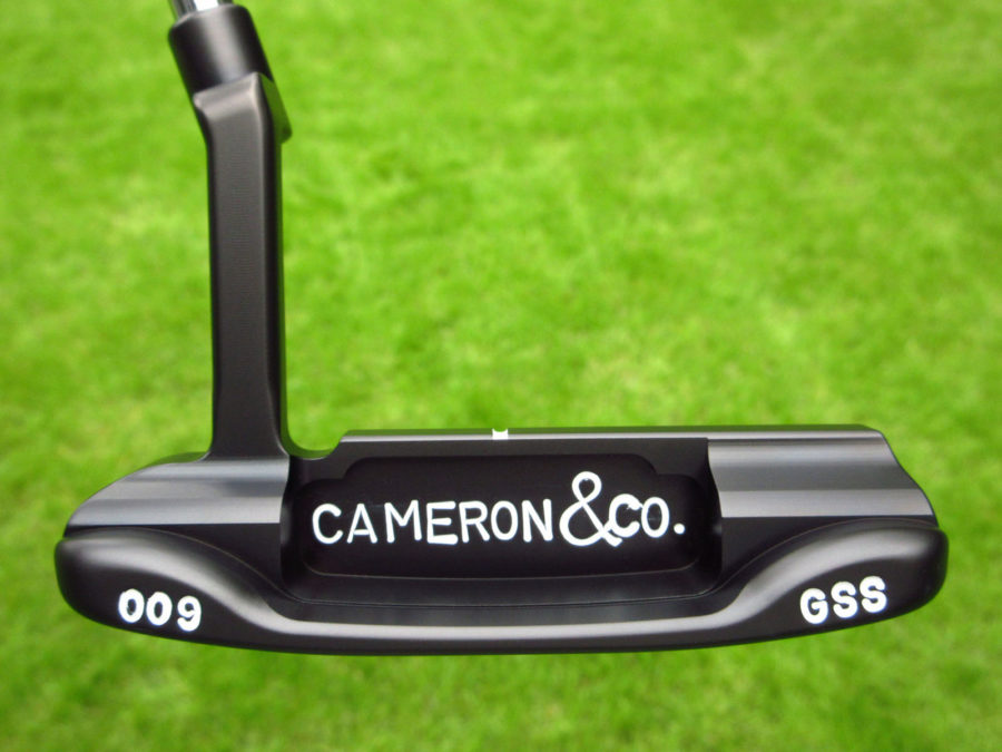 scotty cameron tour only gss black cameron and co newport 350g circle t putter with top line golf club