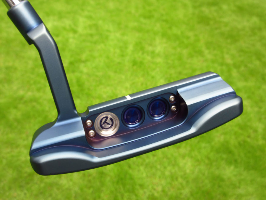 scotty cameron tour only mystic blue concept 1 newport select gss insert circle t putter with top line golf club