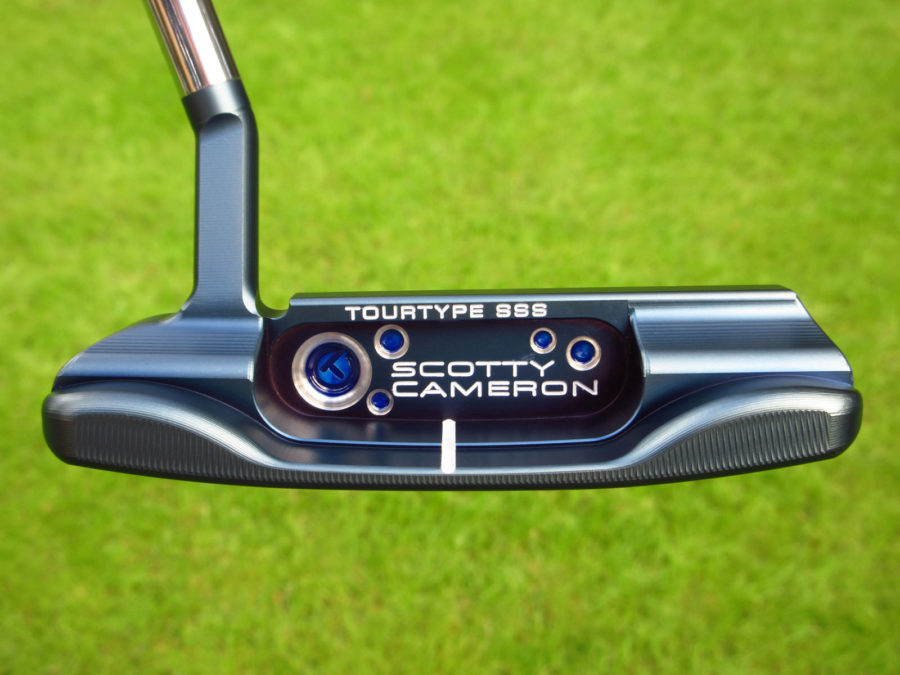 scotty cameron tour only mystic blue sss masterful 1.5 tourtype circle t 360g putter golf club