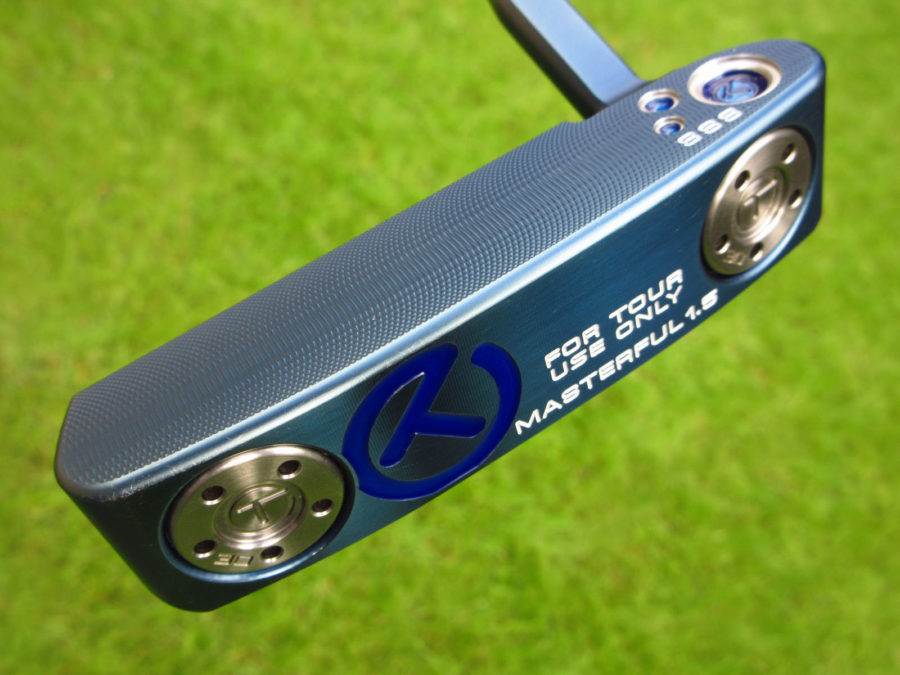 scotty cameron tour only mystic blue sss masterful 1.5 tourtype circle t 360g putter golf club