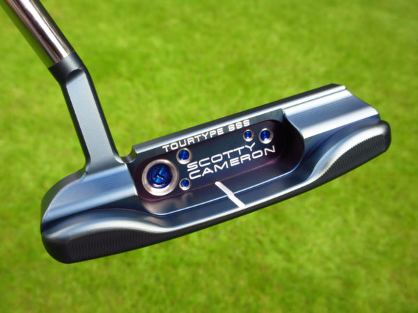 scotty cameron tour only mystic blue sss masterful 1.5 tourtype circle t 360g putter golf club