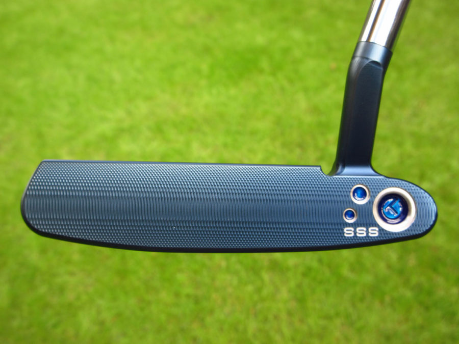 scotty cameron tour only mystic blue sss masterful 1.5 tourtype circle t 360g putter golf club