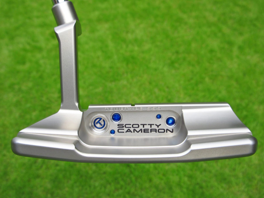 scotty cameron tour only sss squareback 2 sb-2 tourtype circle t putter with top line golf club