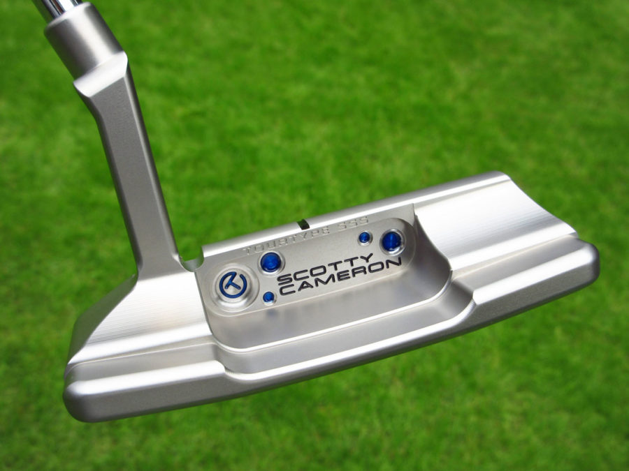 scotty cameron tour only sss squareback 2 sb-2 tourtype circle t putter with top line golf club