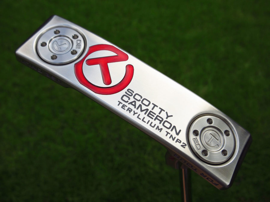 scotty cameron tour only sss silver t22 newport 2 teryllium circle t putter golf club with top line