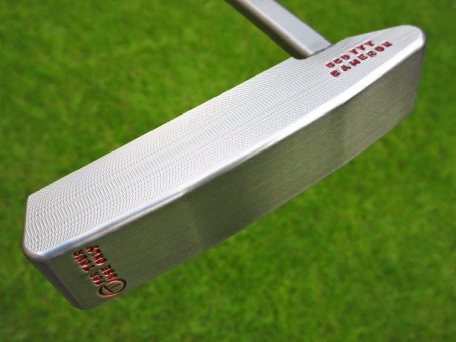 scotty cameron tour only sss timeless tourtype circle t putter 350g with welded mid neck and scotty dog stamp golf club