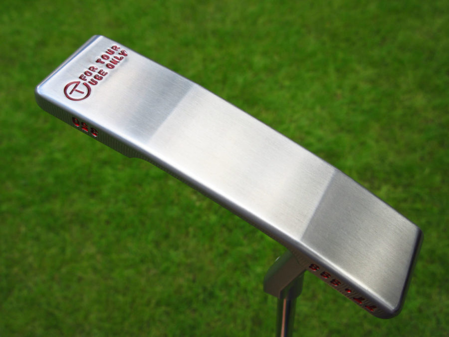 scotty cameron tour only sss timeless tourtype circle t putter 350g with welded mid neck and scotty dog stamp golf club