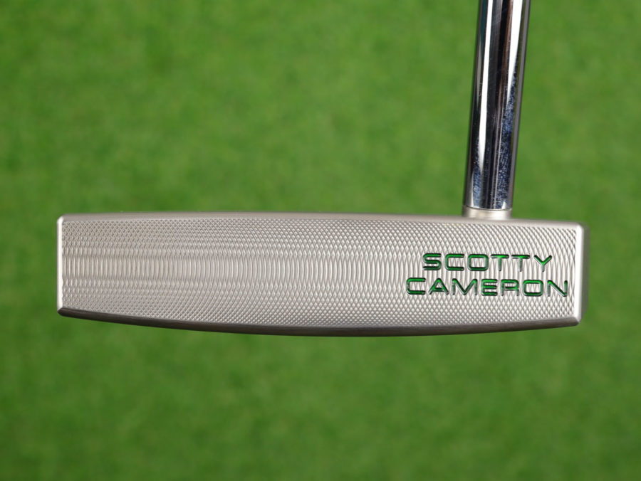 scotty cameron gallery moto phantom x 9 lime green jackpot johnny putter golf club