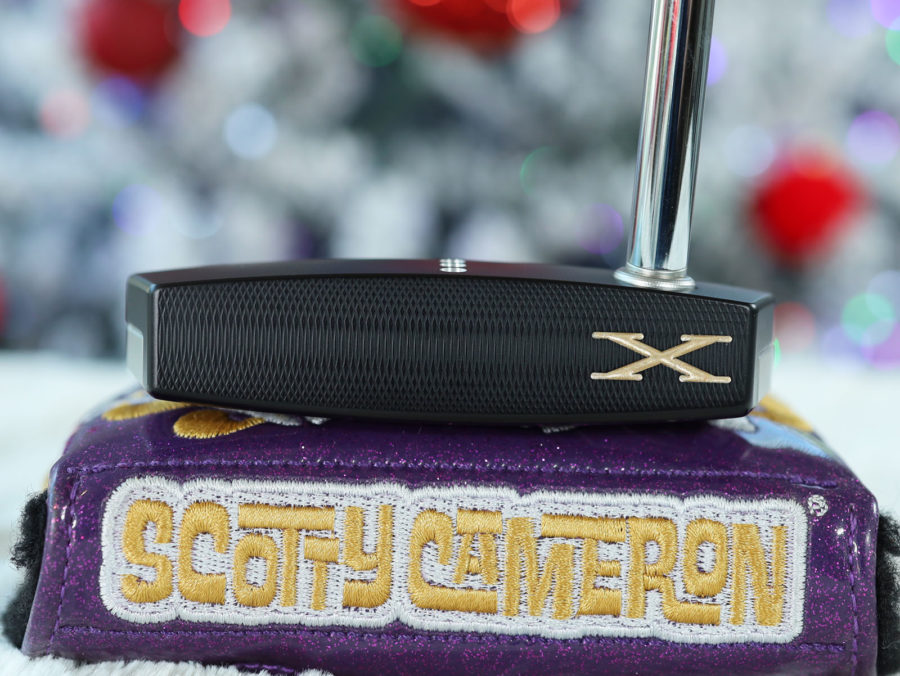 scotty cameron moto phantom x 6 cash is king purple and gold gallery putter golf club