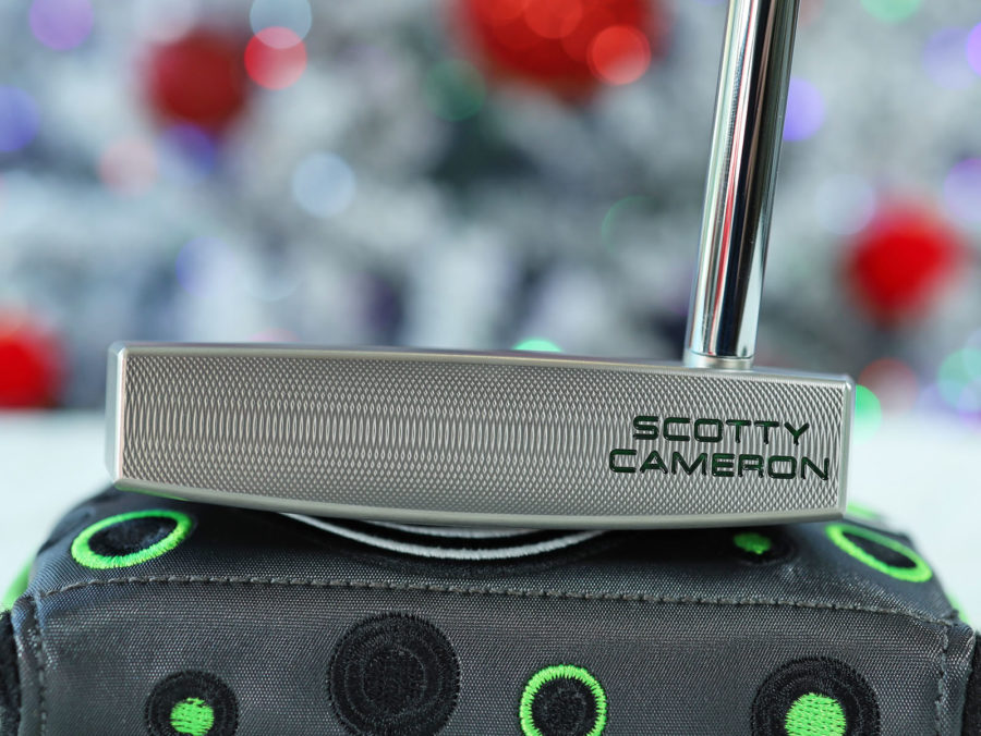 scotty cameron moto sss phantom x 9 lime green jackpot johnny gallery putter golf club