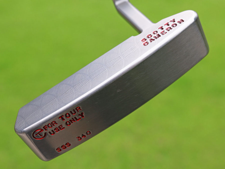 scotty cameron tour only sss timeless newport 2 circle t 340g putter with tiger woods style sight dot golf club