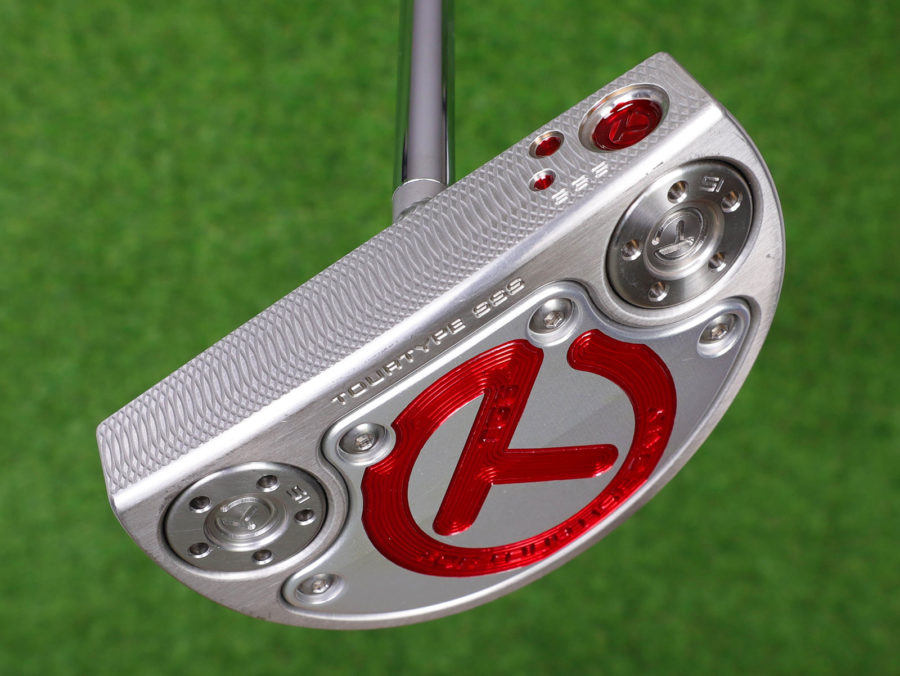 scotty cameron tour only deep milled sss golo tg6 tourtype circle t 360g putter with welded centershaft spud neck golf club