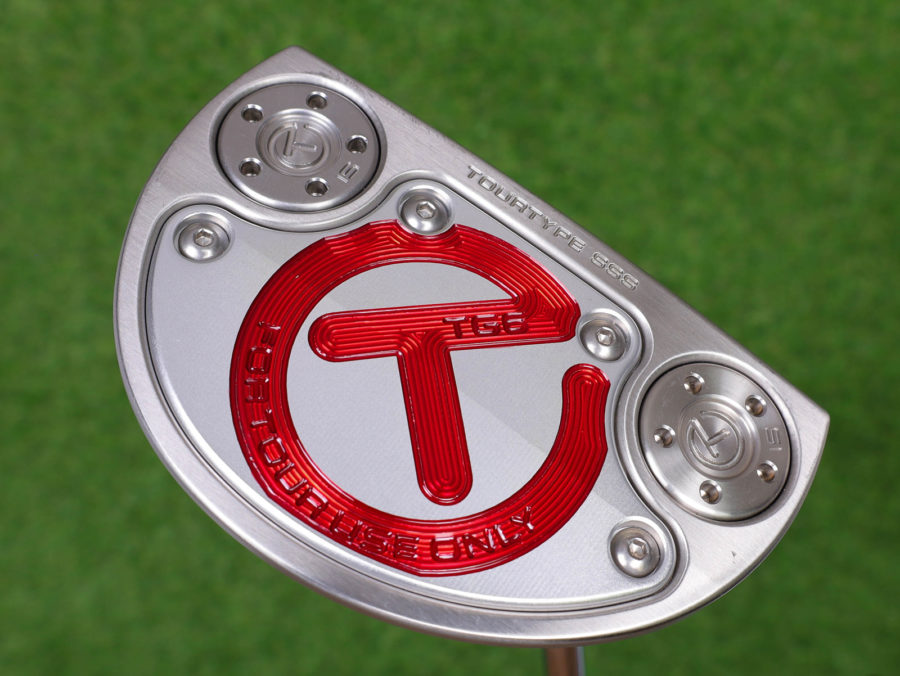 scotty cameron tour only deep milled sss golo tg6 tourtype circle t 360g putter with welded centershaft spud neck golf club