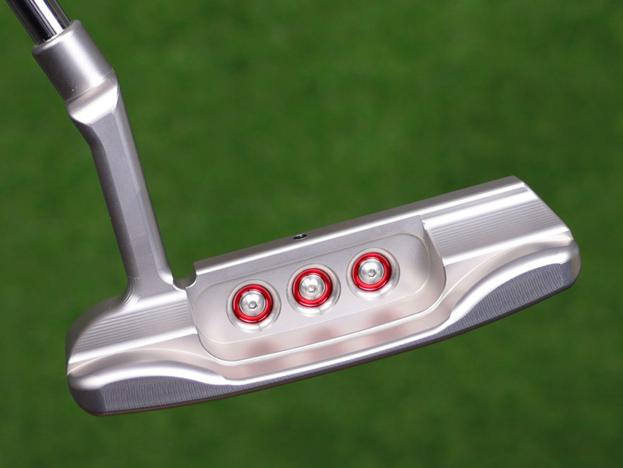 scotty cameron tour only masterful buttonback teryllium circle t 360g putter with tiger woods style sight dot golf club