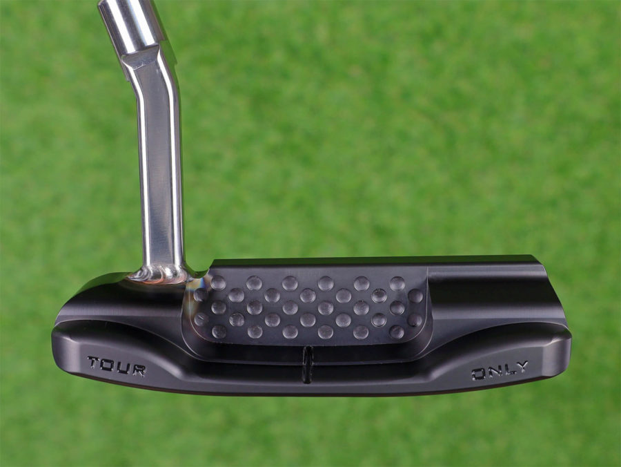 scotty cameron tour only two tone black and sss t22 newport teryllium circle t 360g putter with welded and polished sss plumber neck golf club