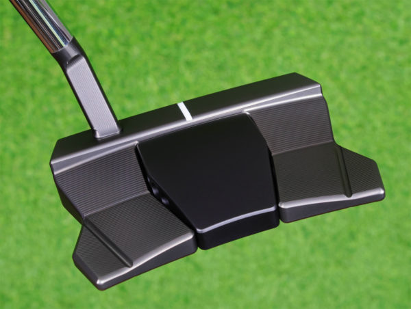 scotty cameron tour only black sss phantom x t11.5 circle t jet neck putter golf club with top line and royal blue paint