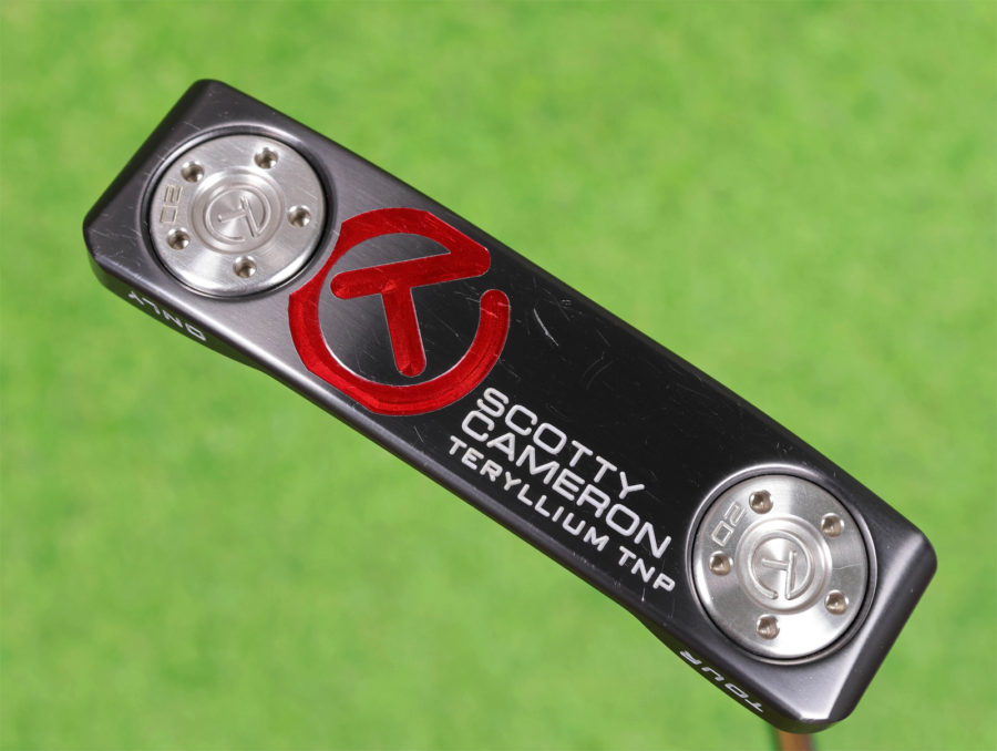 scotty cameron tour only black t22 newport teryllium circle t 360g putter with top line golf club