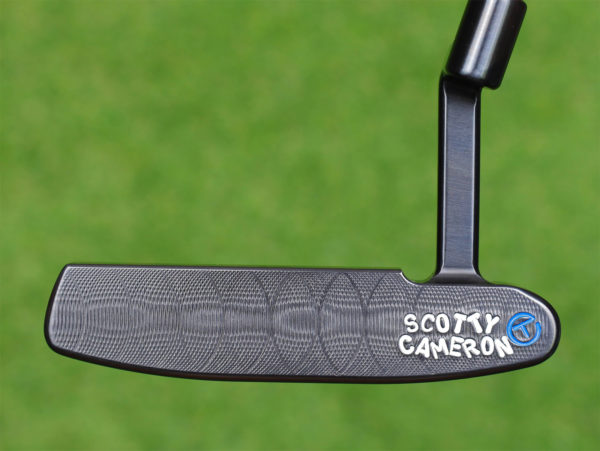 scotty cameron tour only brushed black carbon masterful 009m circle t 350g putter golf club