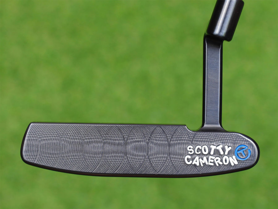 scotty cameron tour only brushed black carbon masterful 009m circle t 350g putter golf club