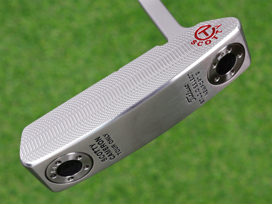 scotty cameron tour only deep milled sss newport 2 studio select circle t 350g putter with top line golf club