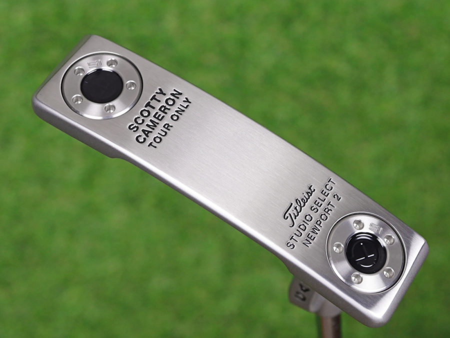 scotty cameron tour only deep milled sss newport 2 studio select circle t 350g putter with top line golf club