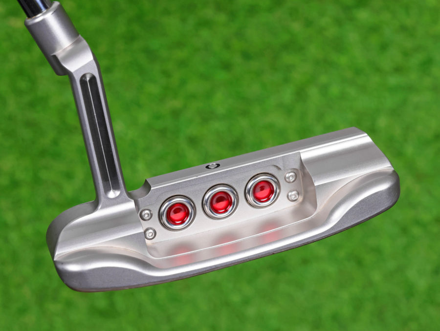 scotty cameron tour only silver mist super rat concept 1 gss insert circle t 360g putter with sight circle golf club