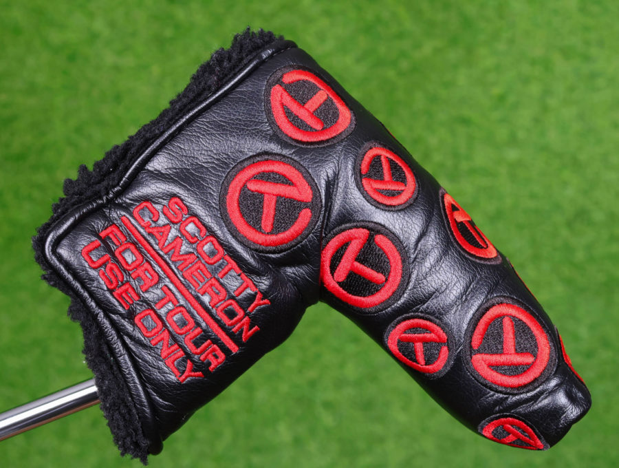 scotty cameron for tour use only circle t blade putter headcover