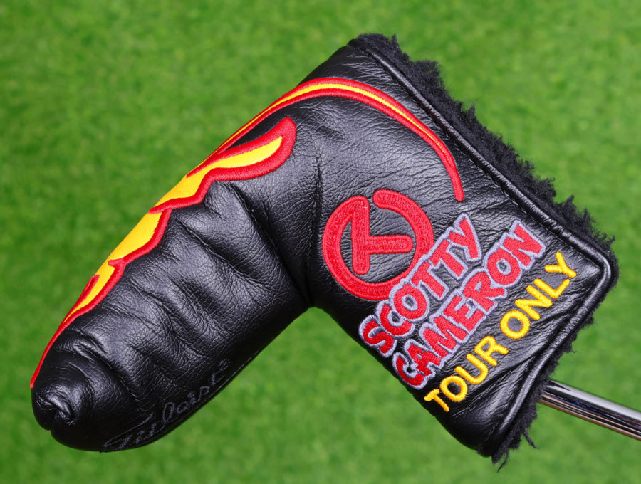 scotty cameron for tour use only circle t blade putter headcover