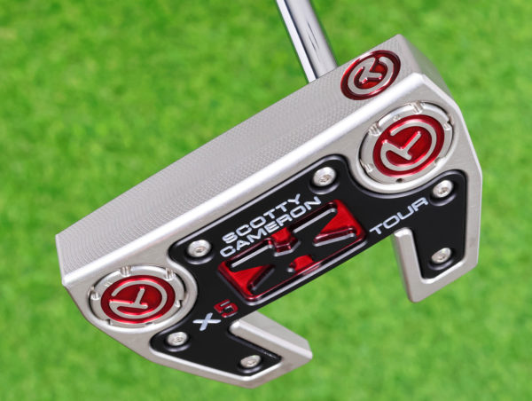 scotty cameron tour only sss futura x5 circle t 350g putter with deluxe circle t weights justin thomas style design golf club