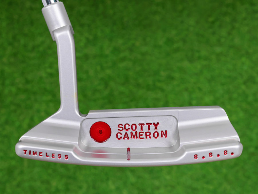 scotty cameron tour only sss timeless newport 2 circle t 350g putter with tiger woods style single milled cherry bombs hideki matsuyama design golf club