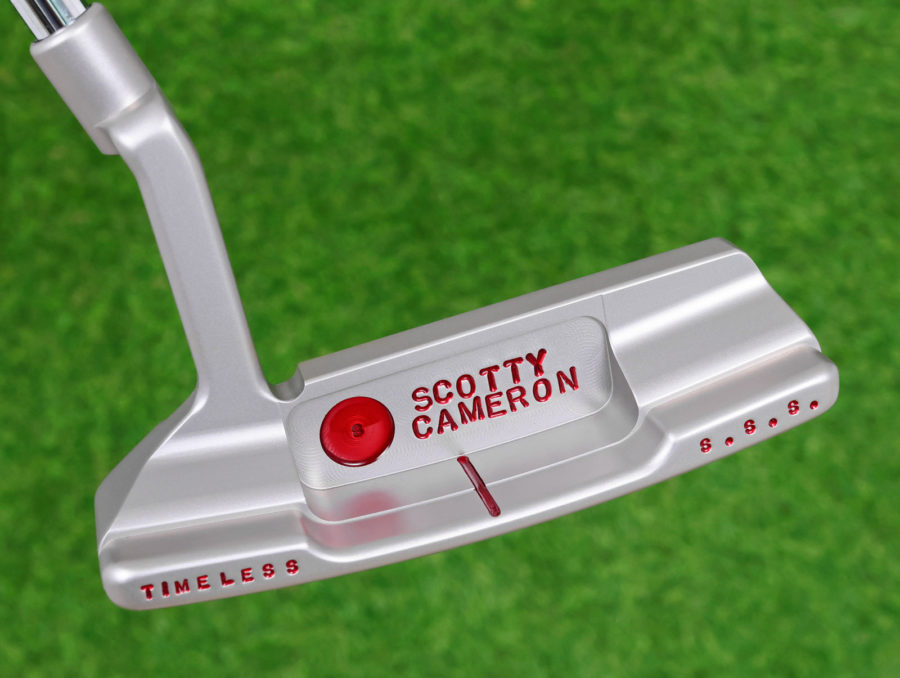 scotty cameron tour only sss timeless newport 2 circle t 350g putter with tiger woods style single milled cherry bombs hideki matsuyama design golf club