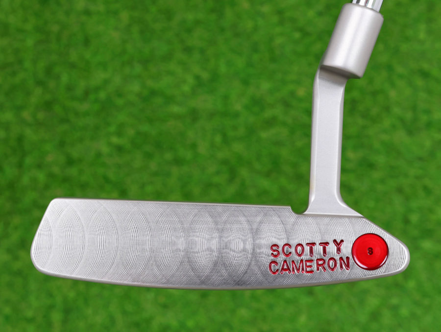 scotty cameron tour only sss timeless newport 2 circle t 350g putter with tiger woods style single milled cherry bombs hideki matsuyama design golf club