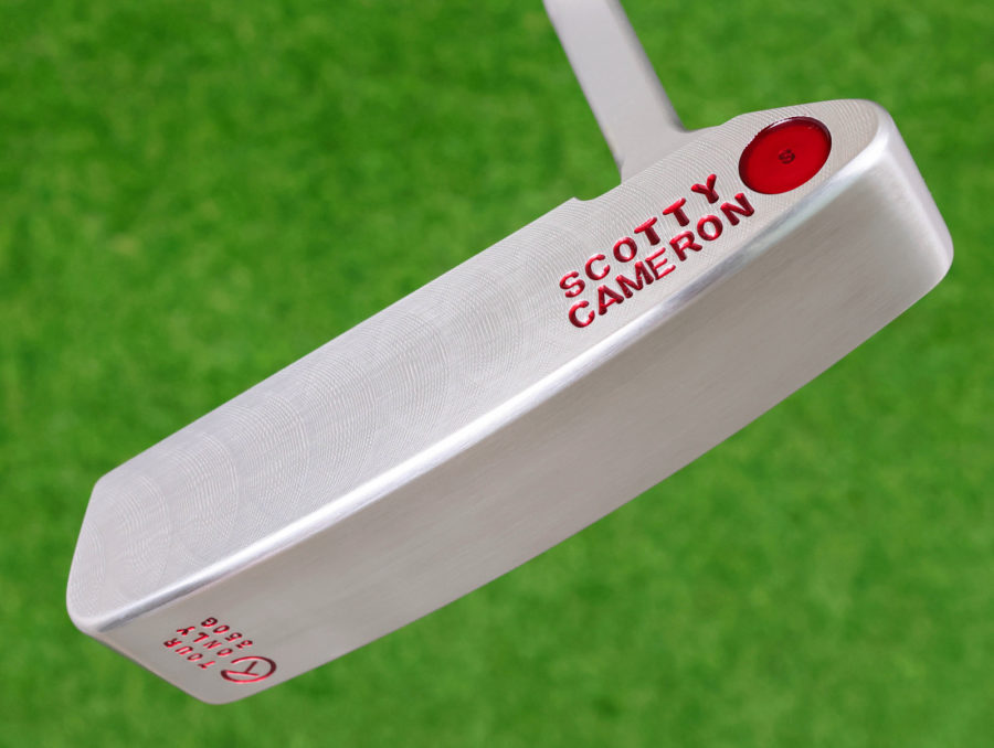 scotty cameron tour only sss timeless newport 2 circle t 350g putter with tiger woods style single milled cherry bombs hideki matsuyama design golf club