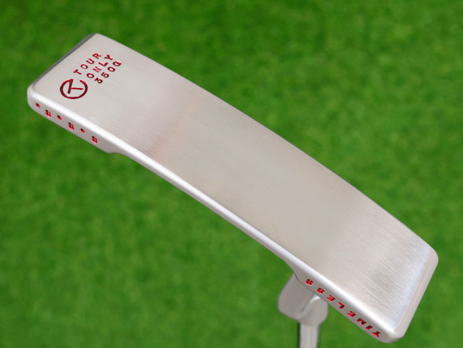 scotty cameron tour only sss timeless newport 2 circle t 350g putter with tiger woods style single milled cherry bombs hideki matsuyama design golf club