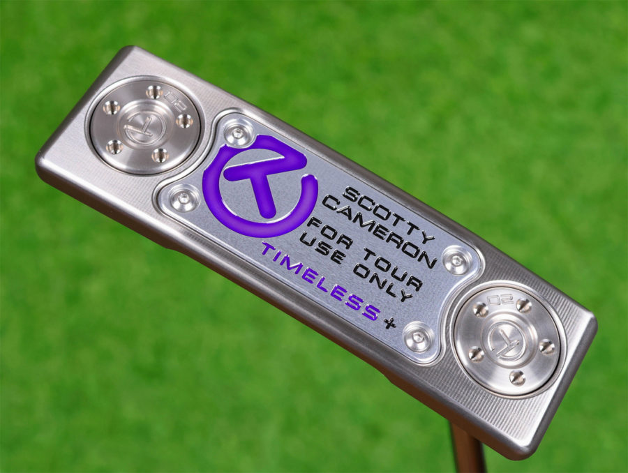 scotty cameron tour only timeless plus buttonback teryllium circle t 360g putter with top line golf club