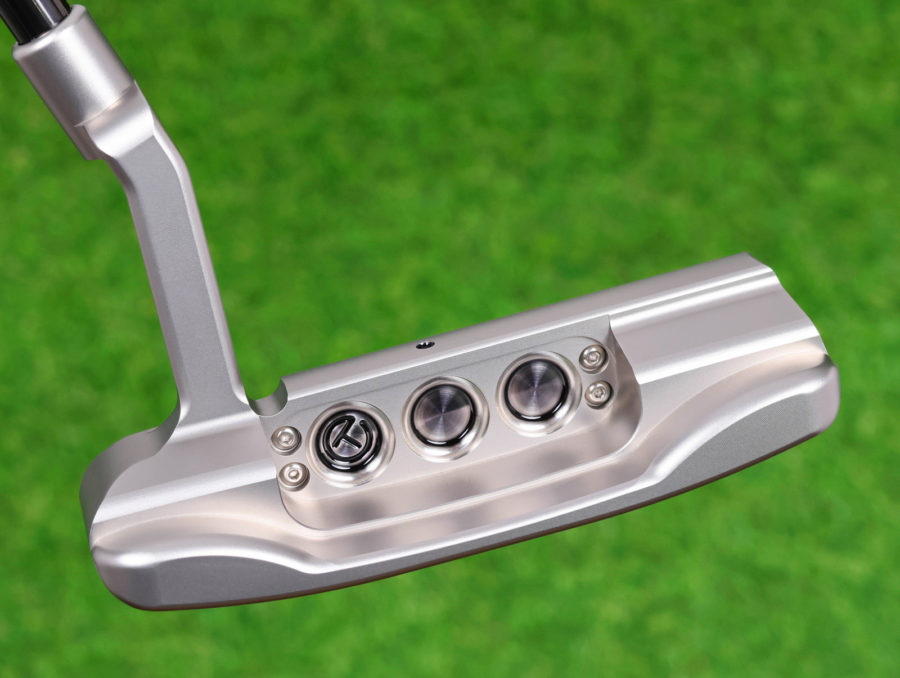 scotty cameron tour only two tone sss tnp newport concept 1 select chromatic bronze gss insert circle t 360g putter golf club with sight dot and black shaft