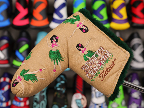 scotty cameron limited release 2009 tan hula girl sony open in hawaii blade headcover