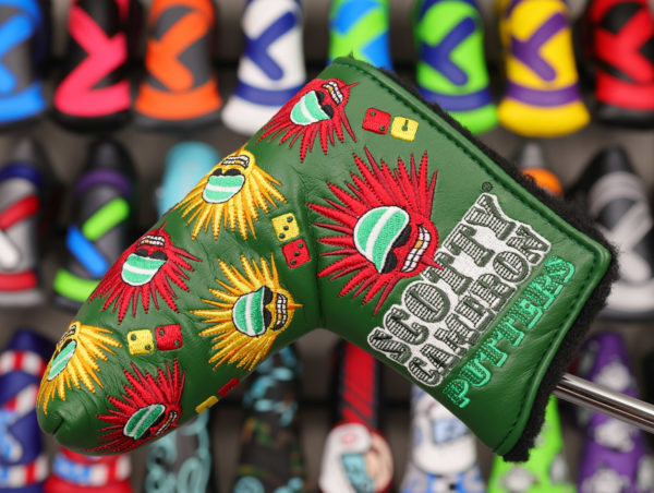 scotty cameron 2023 the cameron collector limited gambler release agave man green blade headcover