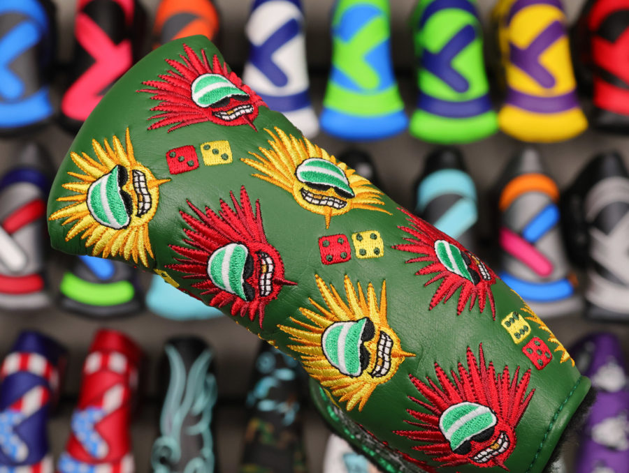 scotty cameron 2023 the cameron collector limited gambler release agave man green blade headcover