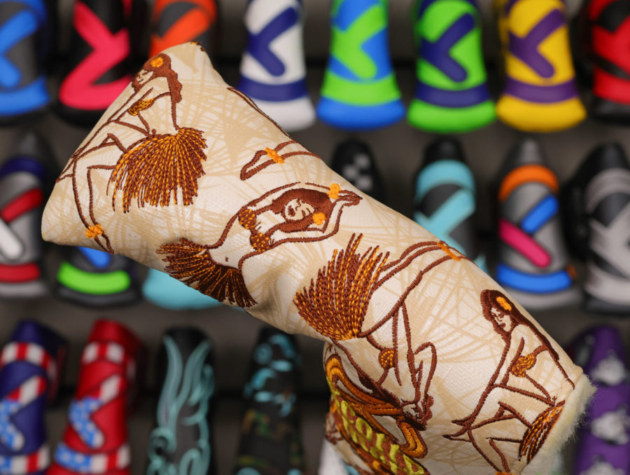 scotty cameron for tour use only 2013 tan hula girl sony open in hawaii circle t blade headcover