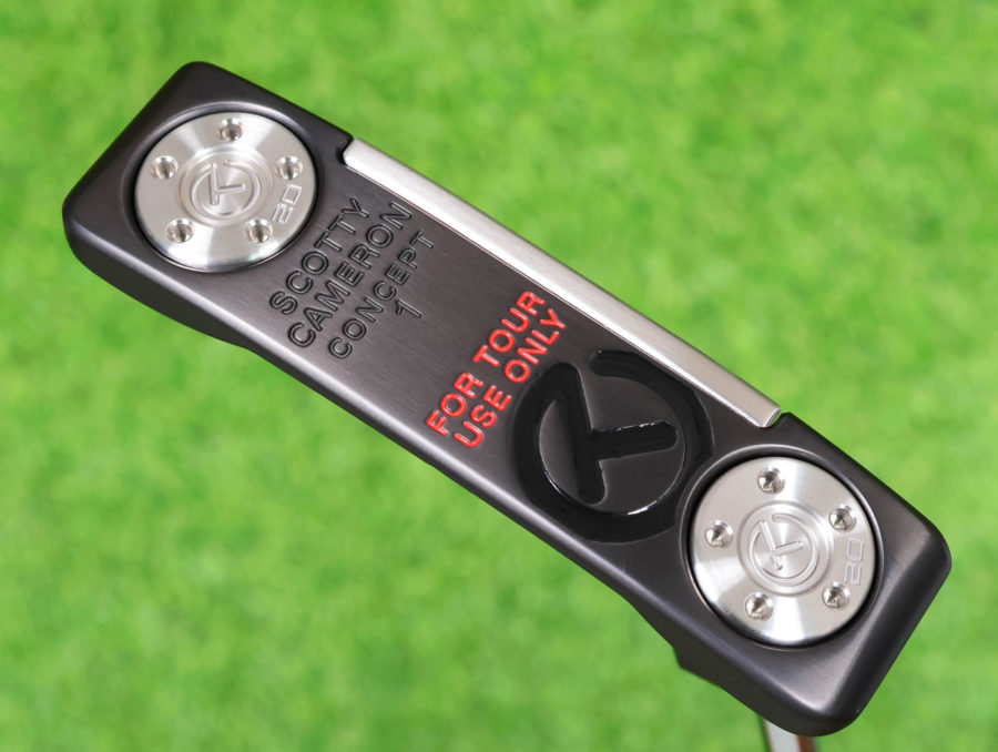 scotty cameron tour only black gss insert concept 1 newport select circle t 360g putter golf club