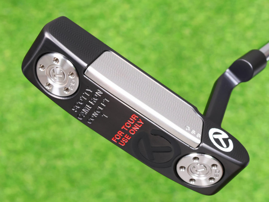 scotty cameron tour only black gss insert concept 1 newport select circle t 360g putter golf club