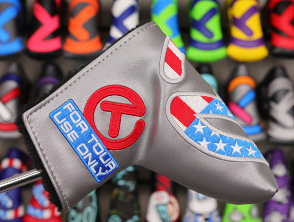 scotty cameron tour only silver usa industrial circle t mid mallet headcover