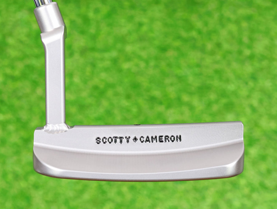 scotty cameron tour only sss craftsman coronado clc.2 circle t 350g putter with welded plumber neck and sight dot golf club