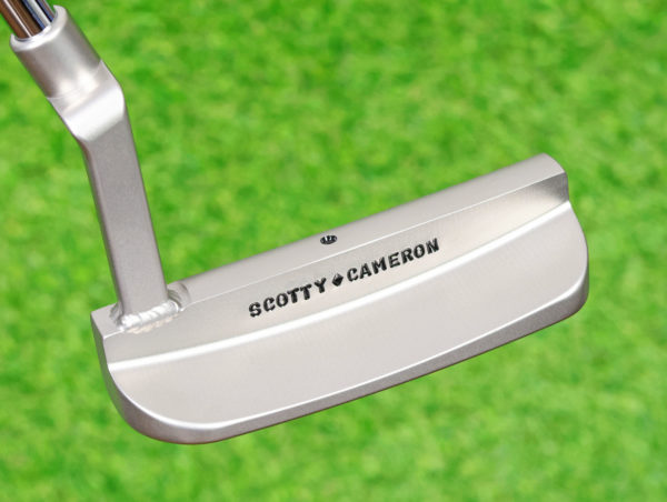 scotty cameron tour only sss craftsman coronado clc.2 circle t 350g putter with welded plumber neck and sight dot golf club