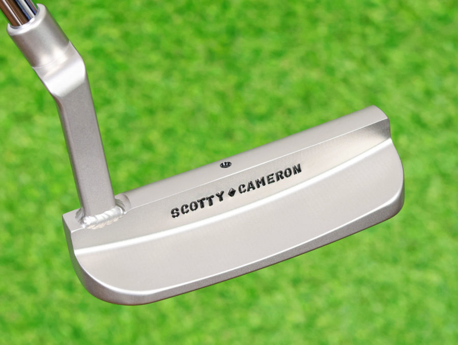 scotty cameron tour only sss craftsman coronado clc.2 circle t 350g putter with welded plumber neck and sight dot golf club
